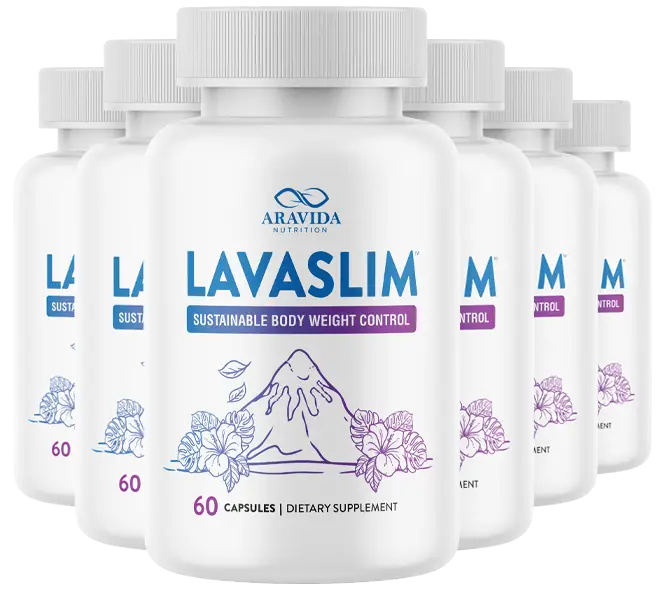 LavaSlim 6 bottles